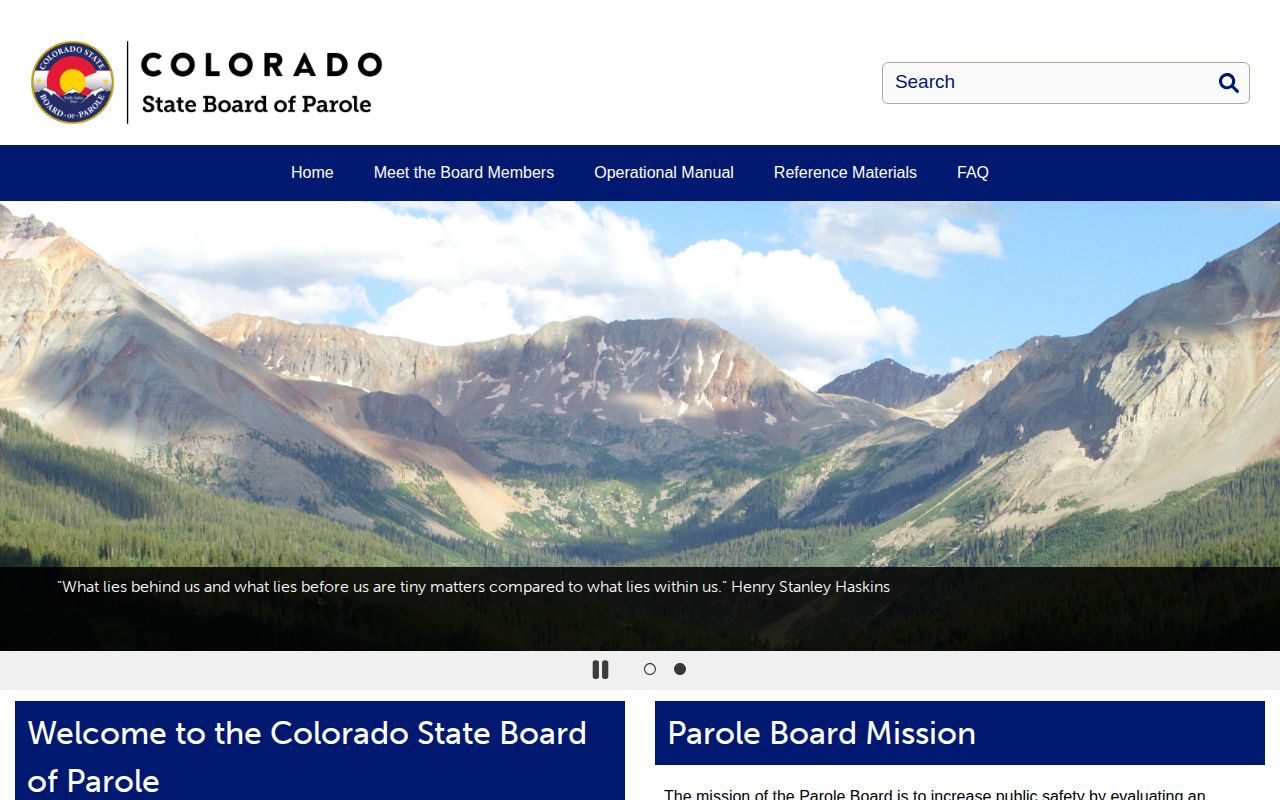 Colorado Parole Board release hearing lookup for Delta County